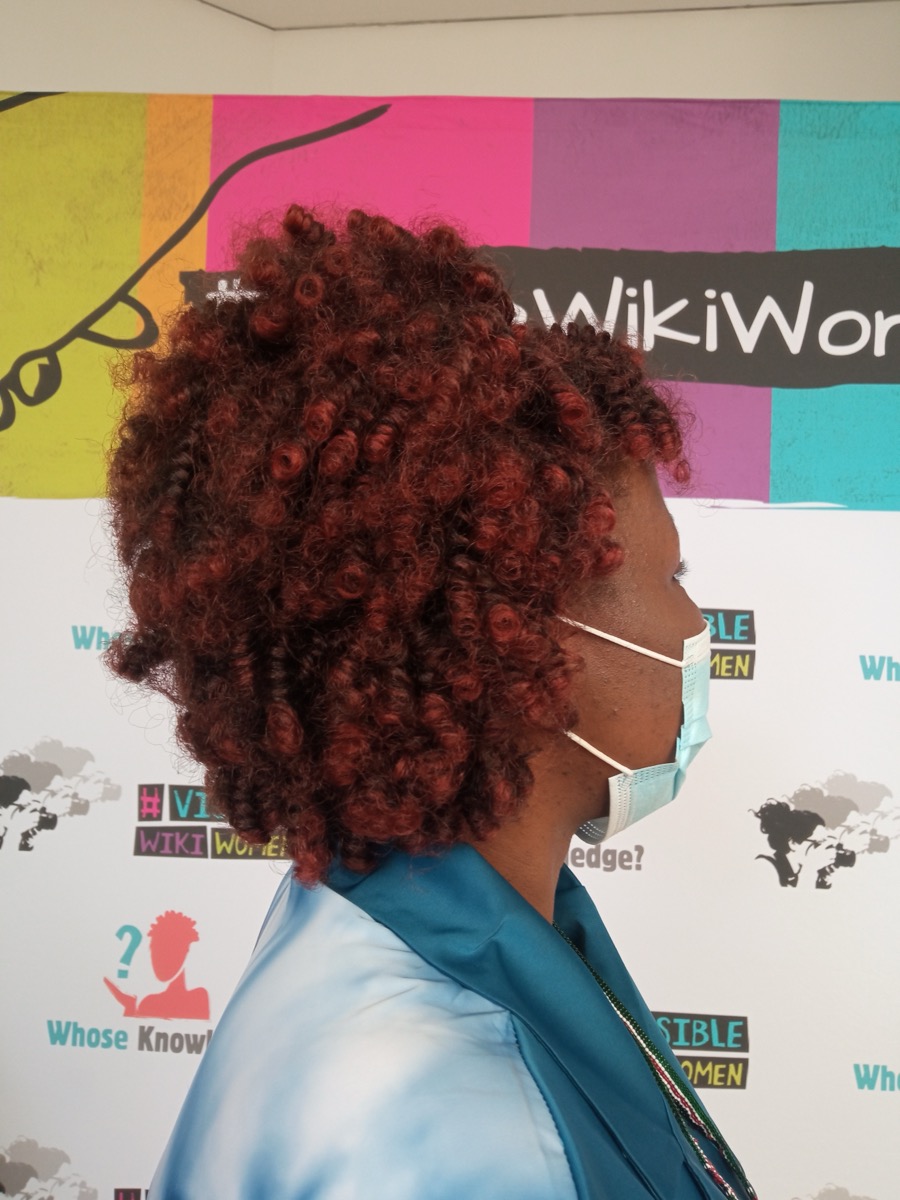 Curly boho braids with soft glam finish